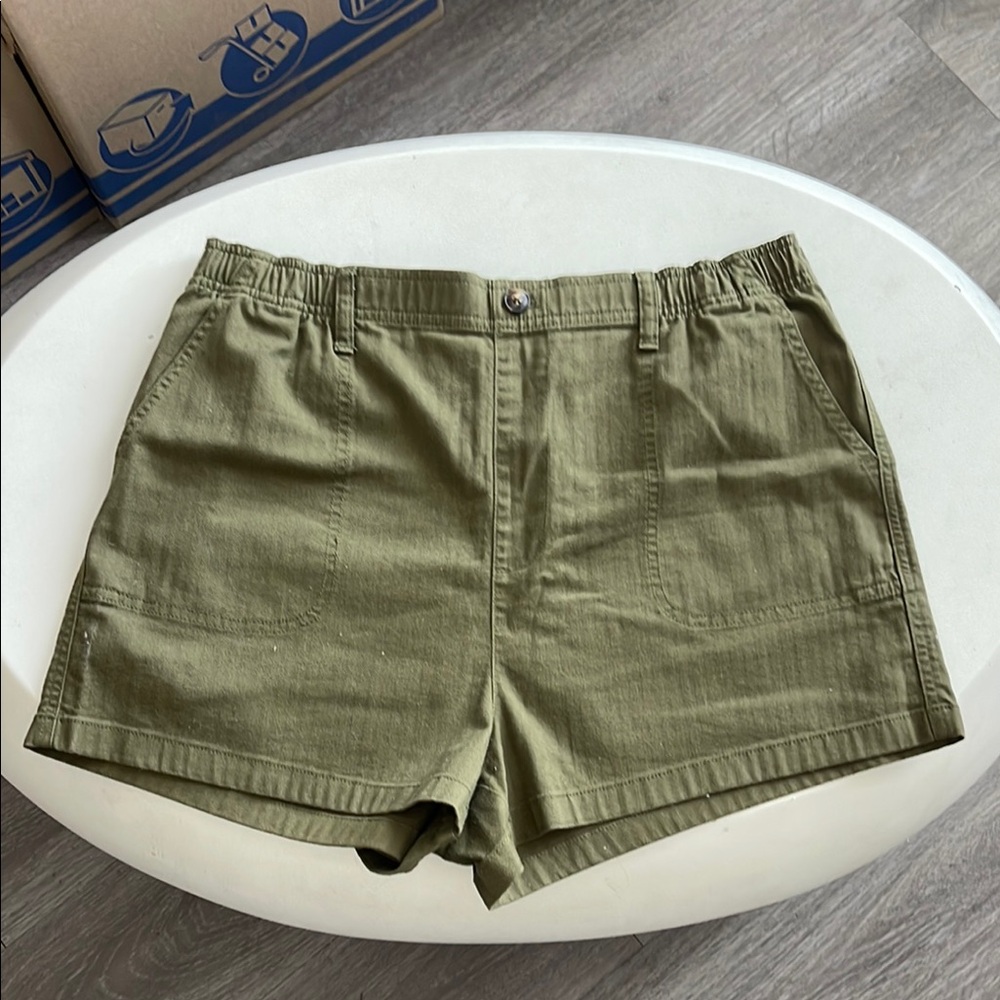 Madewell Olive Green Women's Shorts